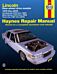 Lincoln RWD covering Continental (70-87) Mark Series (70-92) Town Car (81-10) Haynes Repair Manual (