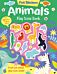 Felt Stickers Animals Play Scene Book