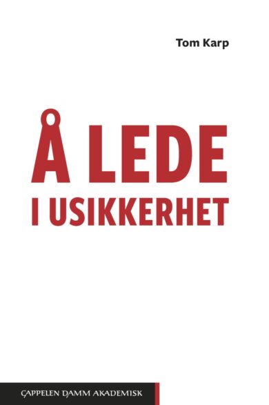 Å lede i usikkerhet