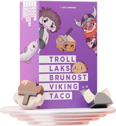 Spill Troll Laks Brunost Viking Taco