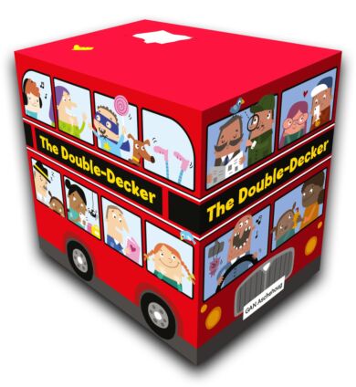 The red double-decker