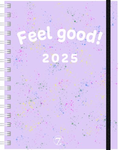 Kalender 2025 7.Sans Feel Good, Spiralisert