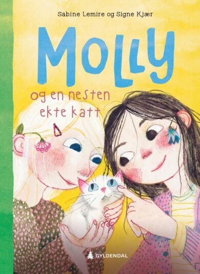 Molly og en nesten ekte katt