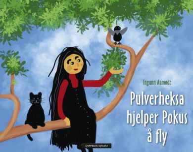 Pulverheksa hjelper Pokus å fly