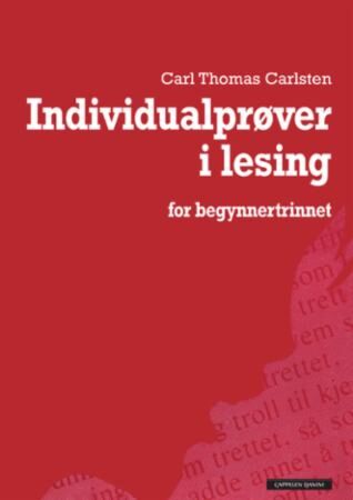 Individualprøver i lesing for begynnertrinnet