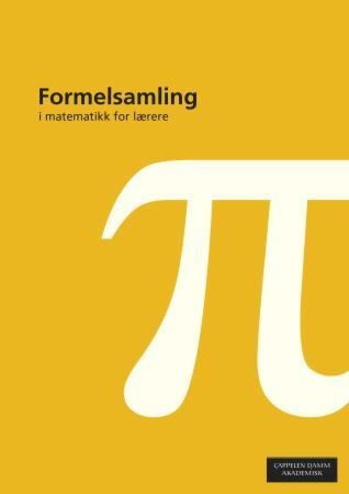 Formelsamling i matematikk for lærere