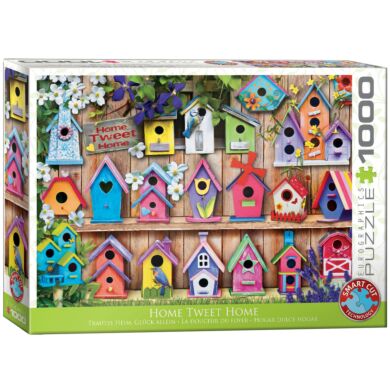 Puslespill 1000 Bird Houses Eurographics