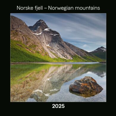 Kalender 2025 Norske Fjell 30x30cm