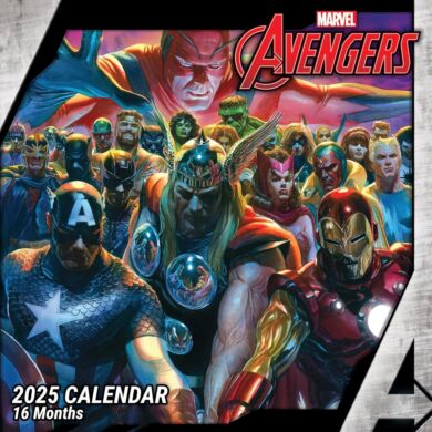 Kalender 2025 AVENGERS 30x30cm