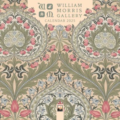 Kalender 2025 William Morris 18x18cm