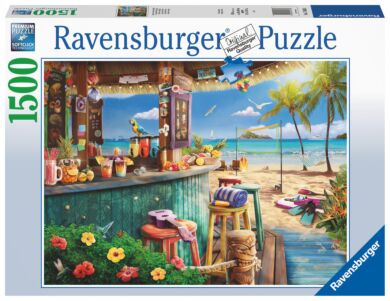 Puslespill 1500 Strand Bar Ravensburger