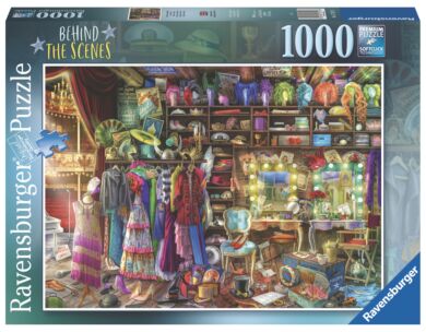 Puslespill 1000 Bak scenen Ravensburger