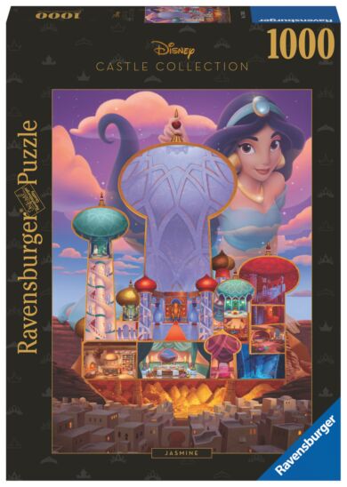 Puslespill 1000 Disney Jasmine Slott Ravensburger