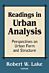 Readings in Urban Analysis