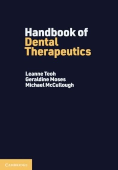 Handbook of Dental Therapeutics