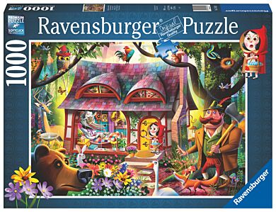 Puslespill 1000 Kom inn, Rødhette Ravensburger