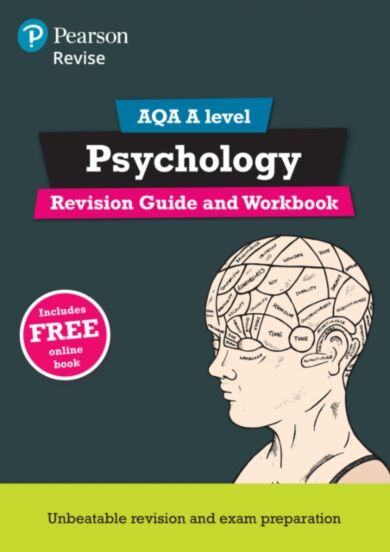 Pearson REVISE AQA A Level Psychology Revision Guide and Workbook inc online edition - 2023 and 2024