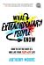 What Extraordinary People Know